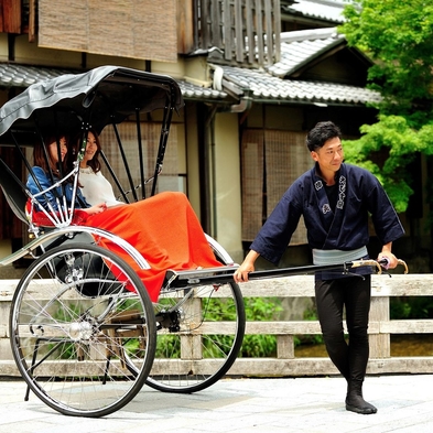 【人力車観光プラン】JUNEIオリジナルのルートで快適なご旅行を「朝食付」